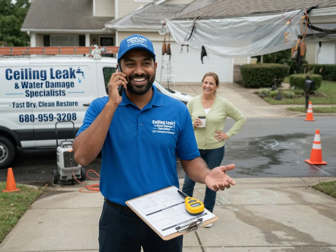 Ceiling Leak Cleanup Bothell, WA FAQs